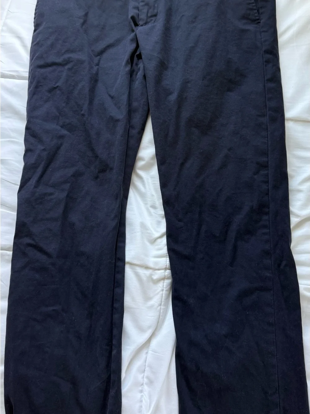 Banana Republic Men's Navy Slim Chinos